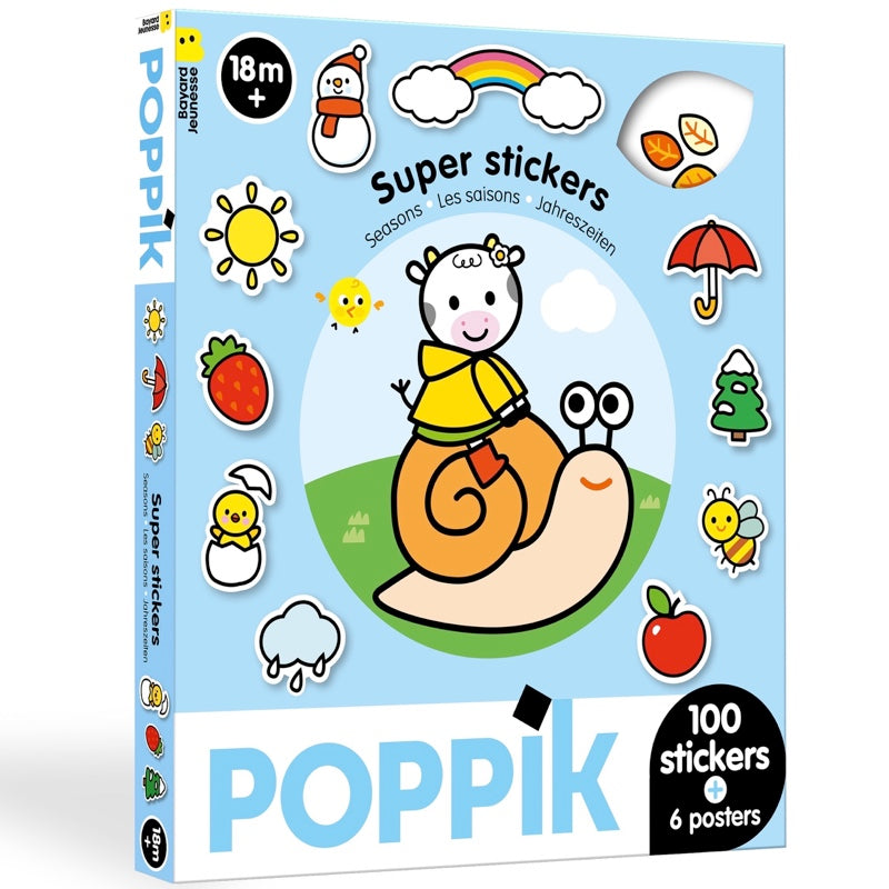 Box de Stickers Bébé - Les Saisons (+18 mois)